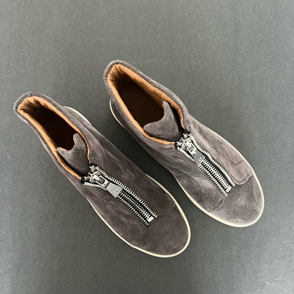 Frye Lena Zip High Top Sneaker